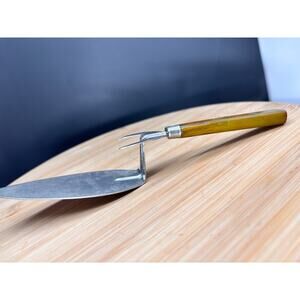 HTF Bakelite Handled Cake Knife Pie Pastry Server, Unique Design 1930s